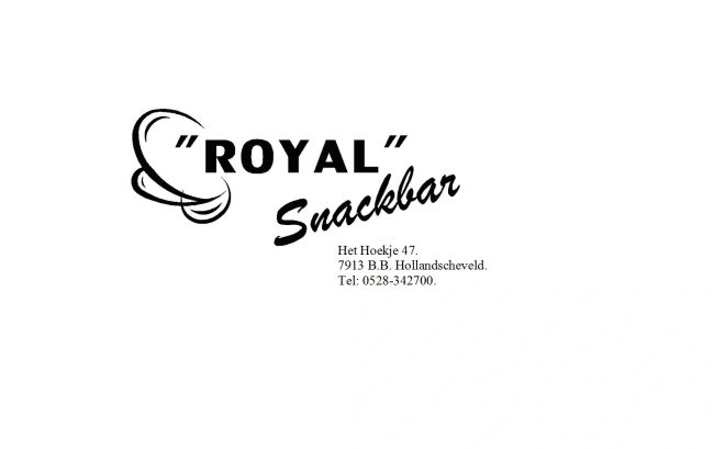 Snackbar Royal
