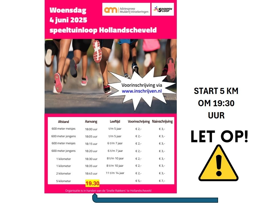 Speeltuinloop Hollandscheveld